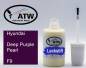 Preview: Hyundai, Deep Purple Pearl, F9: 20ml Lackstift, von ATW Autoteile West.